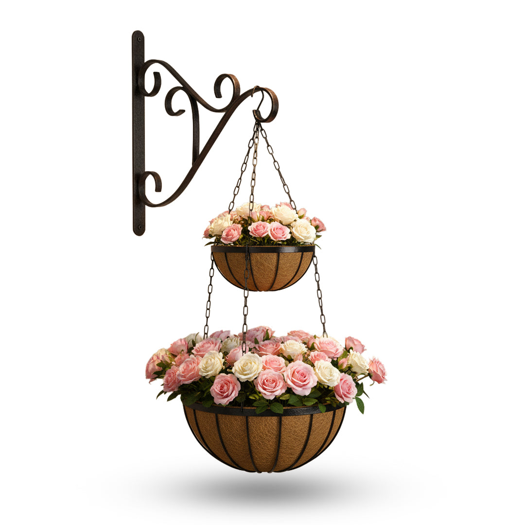 Double Hanging Baskets