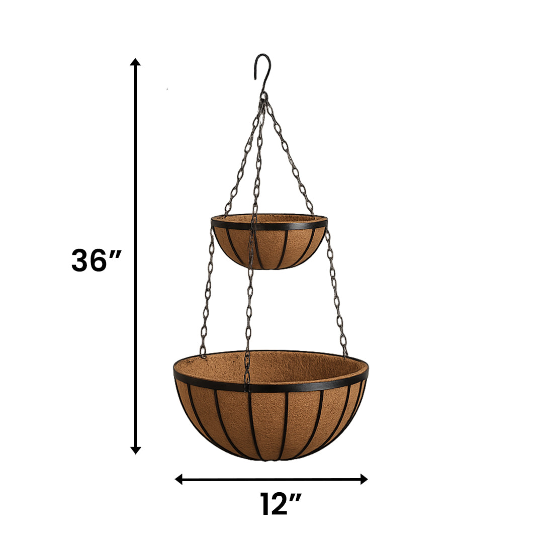 Double Hanging Baskets