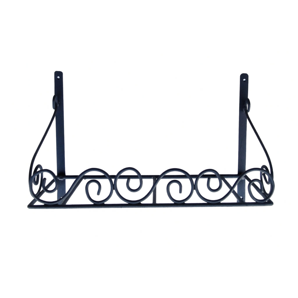 Metal Iron frame window box with Pot for Home/Garden/ Outdoor Décor 18 inches