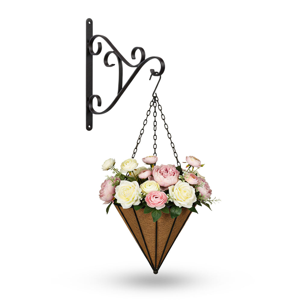 Spike Flowers Hanging Basket